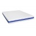 Saltea Bien Dormir Optimus Pocket, ortopedica, Argentum, aerisire banda 3D, spuma poliuretanica, arcuri pocket spring